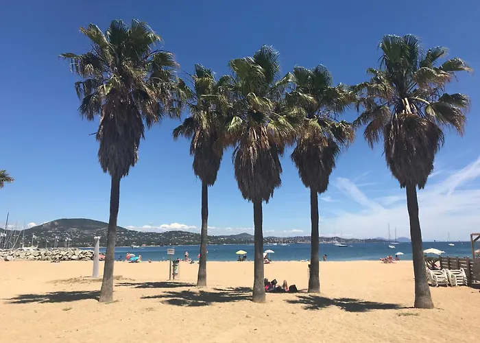 Gasyan - Golfe De St-tropez - Aves Acces Dans Avec Piscine Lägenhet *